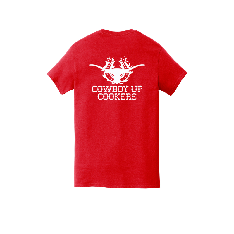 Short Sleeve Cowboy Up Cookers T-Shirt