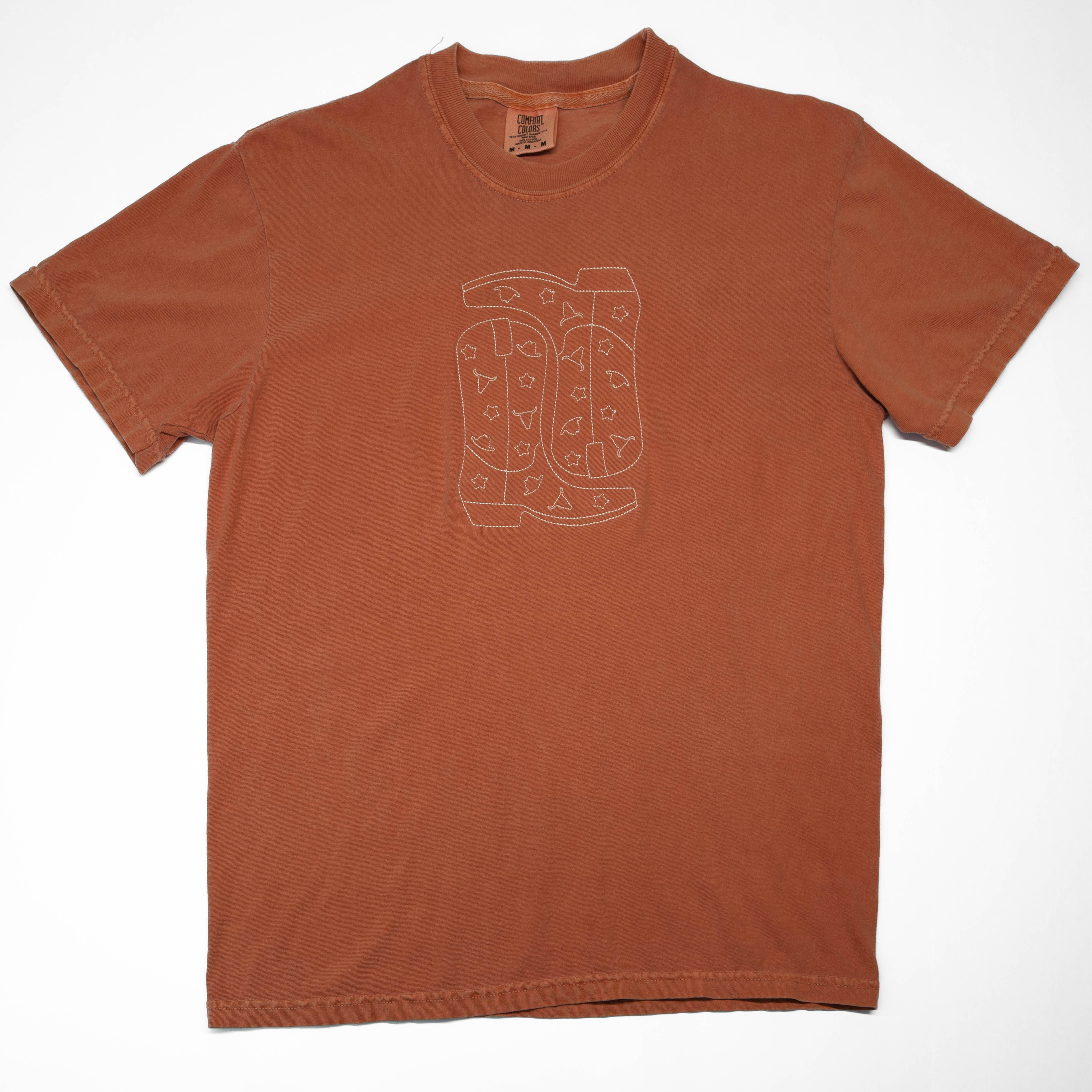 Boots Embroidered T-Shirt